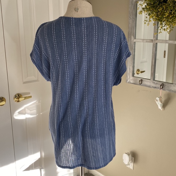 W5 by Anthropologie Stripe Top - Picture 4 of 6